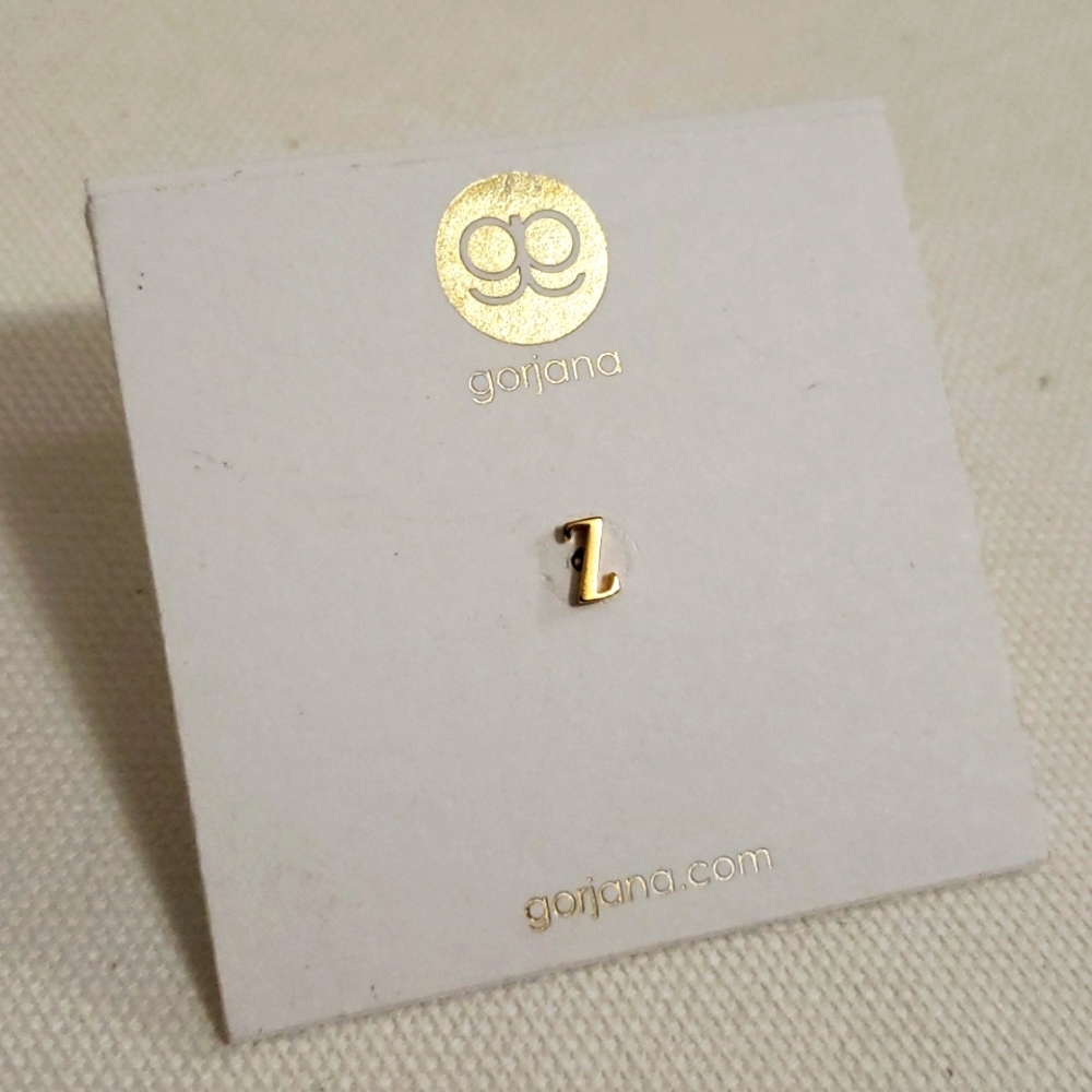 Gorjana Initial Stud Earring - "Z" - image 1